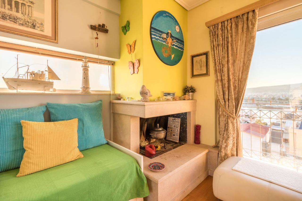 A Luxury Maisonette With Sea View Piraeus Bagian luar foto